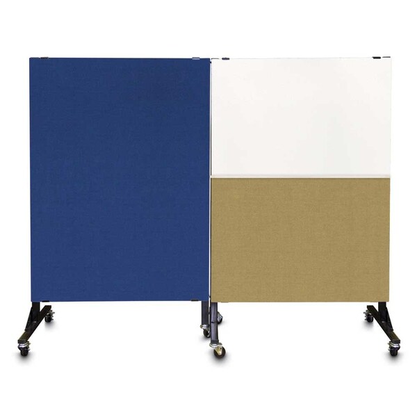 Sliding Door Indoor Enclosed Corkboard, 4